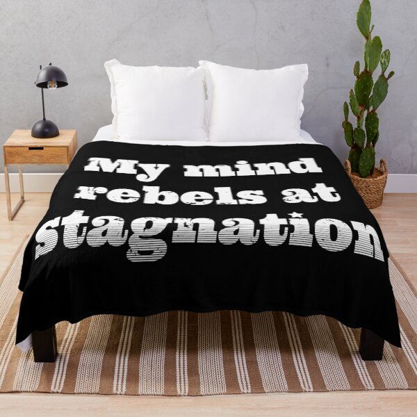 Item preview, MY MIND REBELS AT STAGNATION HOLMES designed and sold by Madjack Tees Kiwi SuperStore.