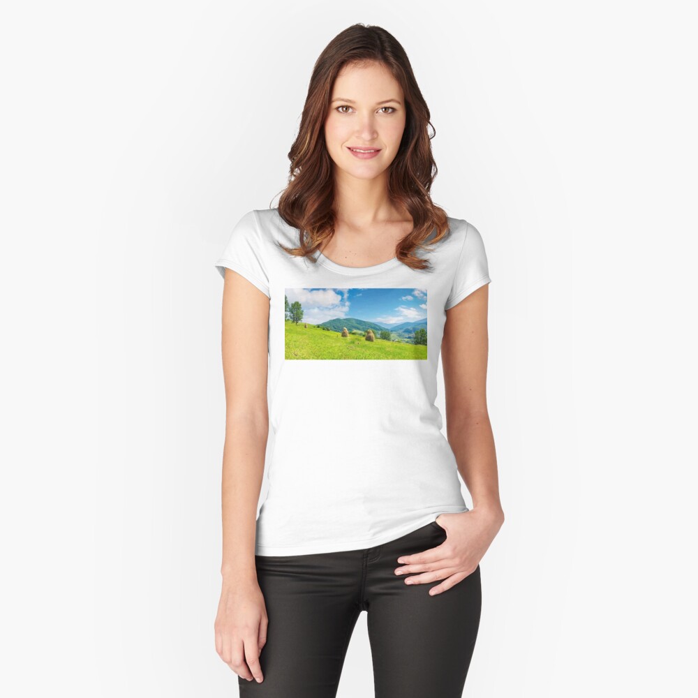 Item preview, Fitted Scoop T-Shirt designed and sold by mike-pellinni.
