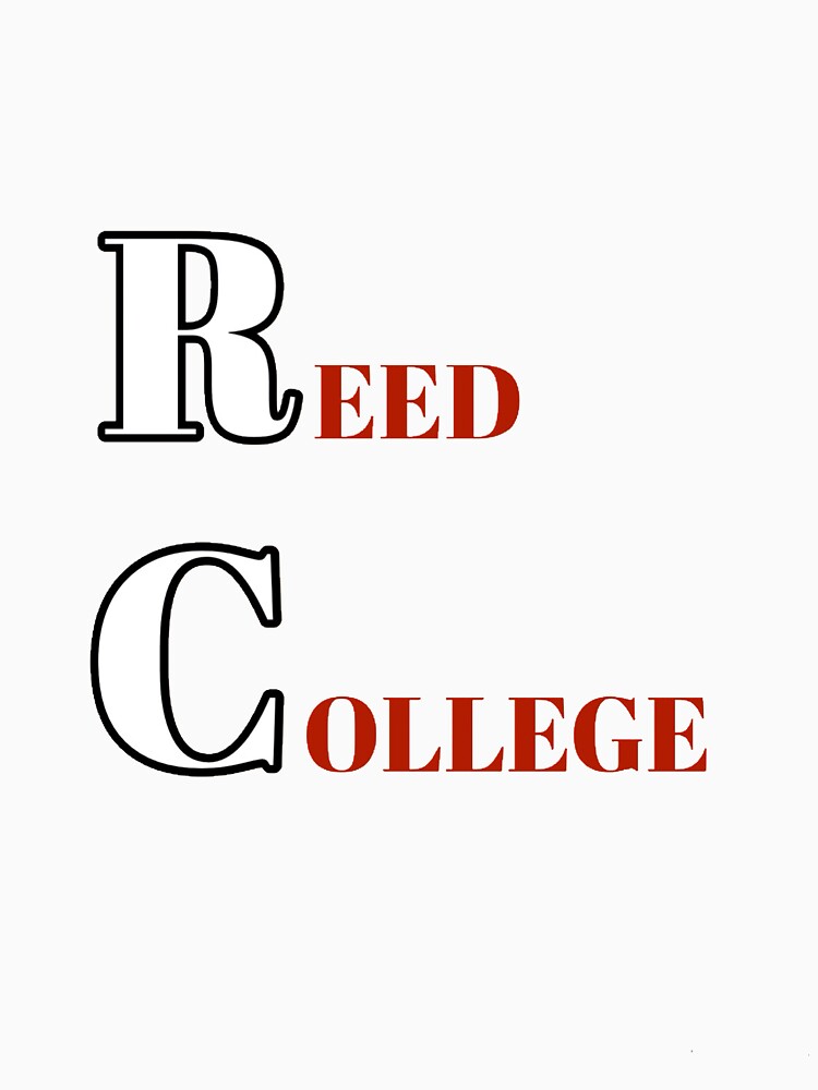 "Reed College" Tshirt by machasgear Redbubble