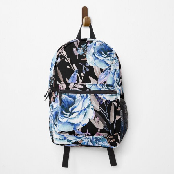 Item preview, Eucalyptus & Lisianthus - Blue designed and sold by Anis Illustration.