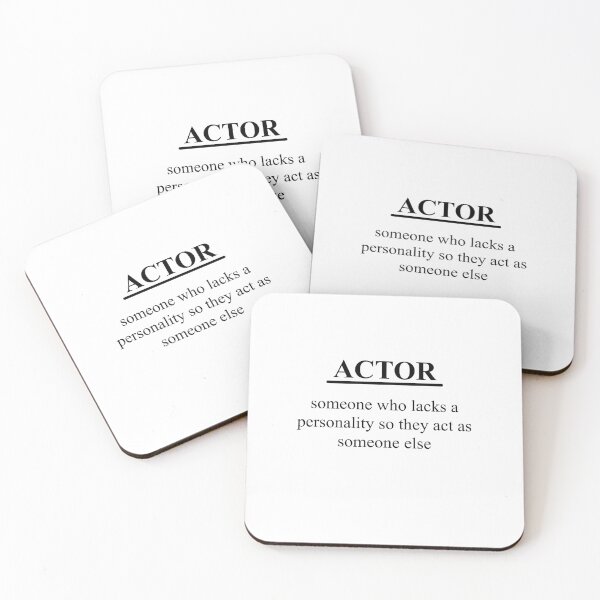Item preview, Funny Actor Definition designed and sold by Swarno.