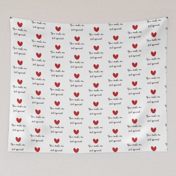 Item preview, Cute Valentine Quotes - You make me feel special designed and sold by Tergels.