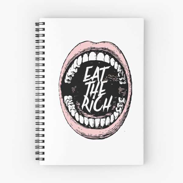 Item preview, Eat the Rich slogan  designed and sold by onegreedyeye.