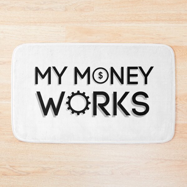 Item preview, Passive Income My Money Works designed and sold by ThoughtJumble.