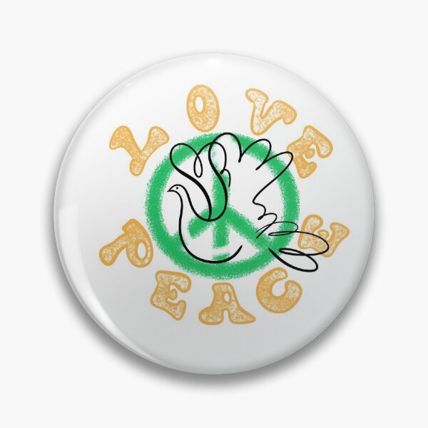 Item preview, Peace & Love designed and sold by pirilampo.