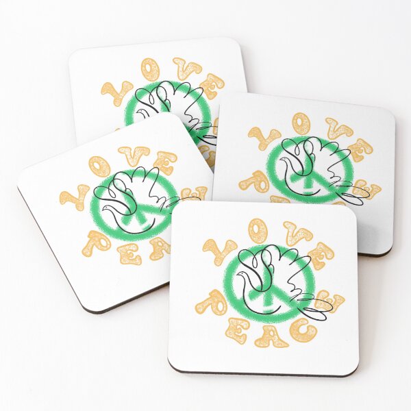 Item preview, Peace & Love designed and sold by pirilampo.
