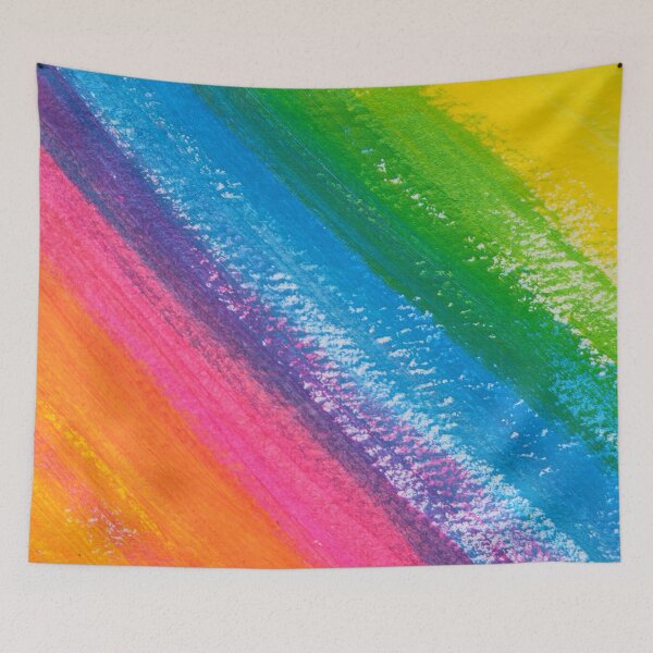Item preview, Painted rainbow stripes designed and sold by Misschemical.