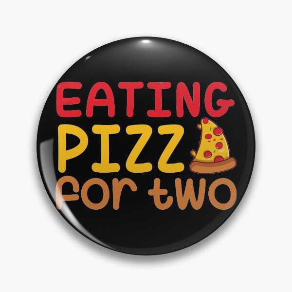Item preview, eating pizza for two designed and sold by bdmart33.