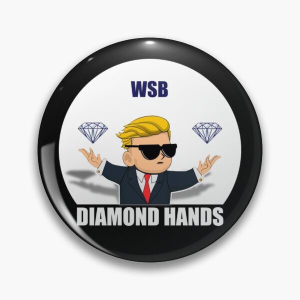 Item preview, Wallstreetbets T-Shirt Reddit Wallstreetbets WSB Diamond Hands Day Trader Stock Market Options designed and sold by RebekahRanker.