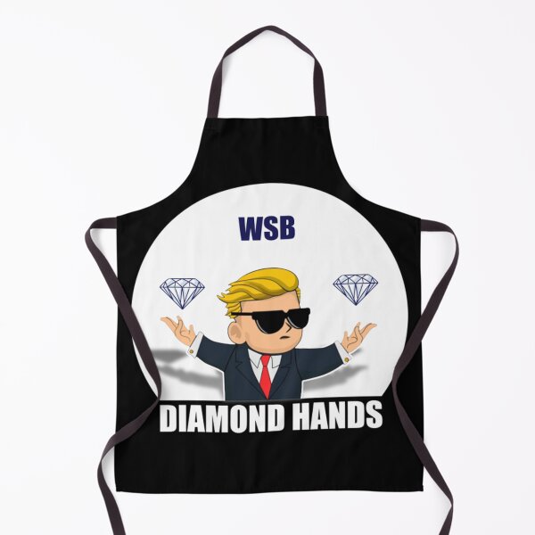 Item preview, Wallstreetbets T-Shirt Reddit Wallstreetbets WSB Diamond Hands Day Trader Stock Market Options designed and sold by RebekahRanker.