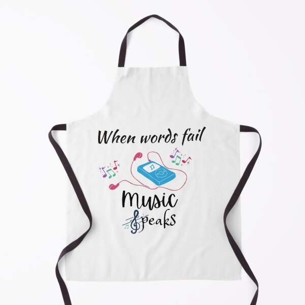 Item preview, When words fail music speaks designed and sold by Varshinee.