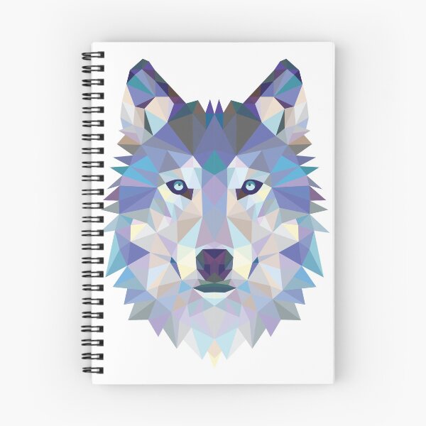 Item preview, Polygonal Triangle Savage Canine Wolf Predator designed and sold by ozunu.