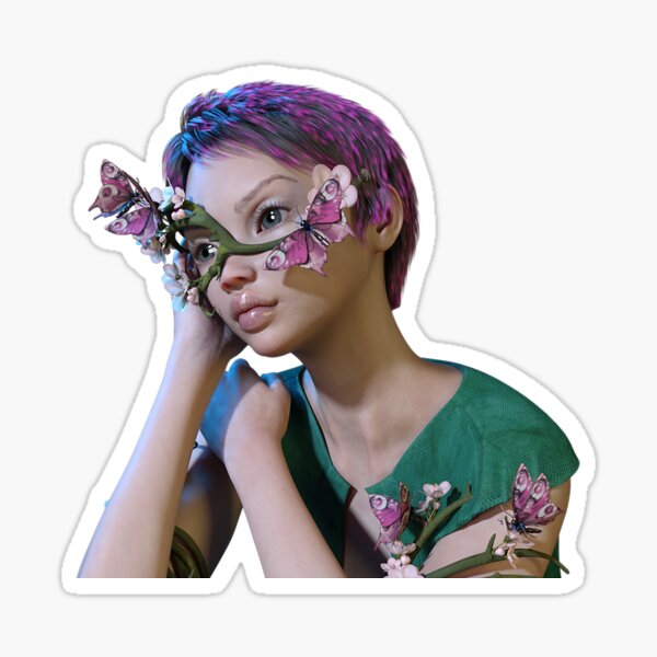 Butterfly Sticker