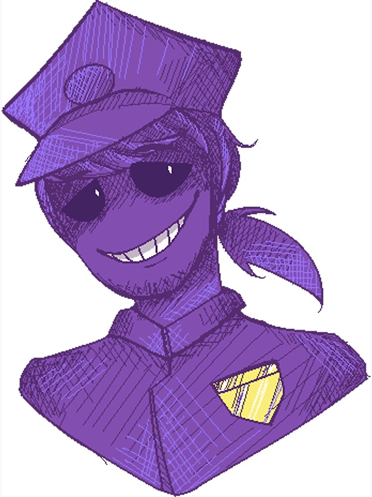 Purple Guy - FNAF by JokersToxin.