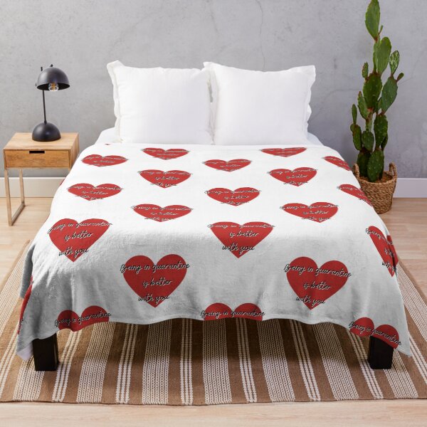 Item preview, Cute Valentine Quotes - Being in quarantine is better with you designed and sold by Tergels.