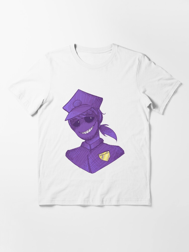 Purple Guy Fnaf T Shirt By Jokerstoxin Redbubble - fnaf purple guy roblox t shirt