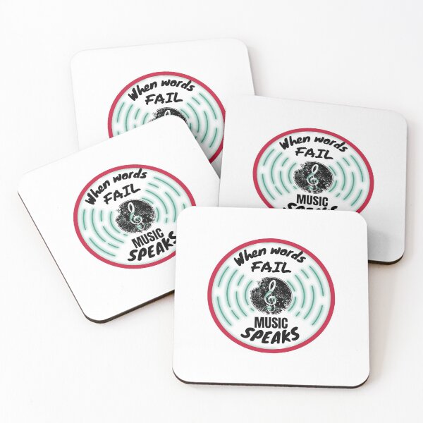 Item preview, When words fail music speaks designed and sold by Varshinee.