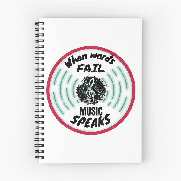 Item preview, When words fail music speaks designed and sold by Varshinee.