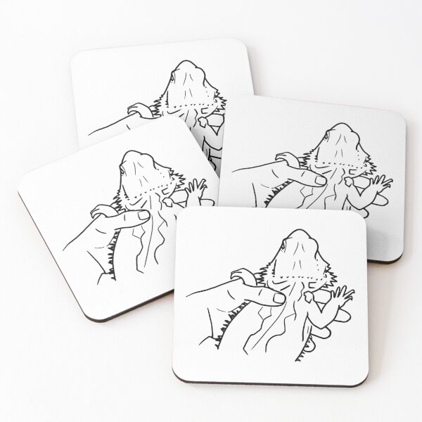 Item preview, Supporting a Bearded Dragon designed and sold by PrileyRileyArt.