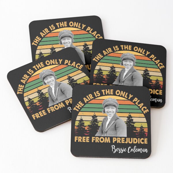 Item preview, The air is the only place free from prejudice Bessie Coleman designed and sold by ContreiDesign.