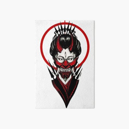 Artikel-Vorschau von Japanische Geisha Samurai Schwarzweiss-Illustration, designt und verkauft von OWLvision33.