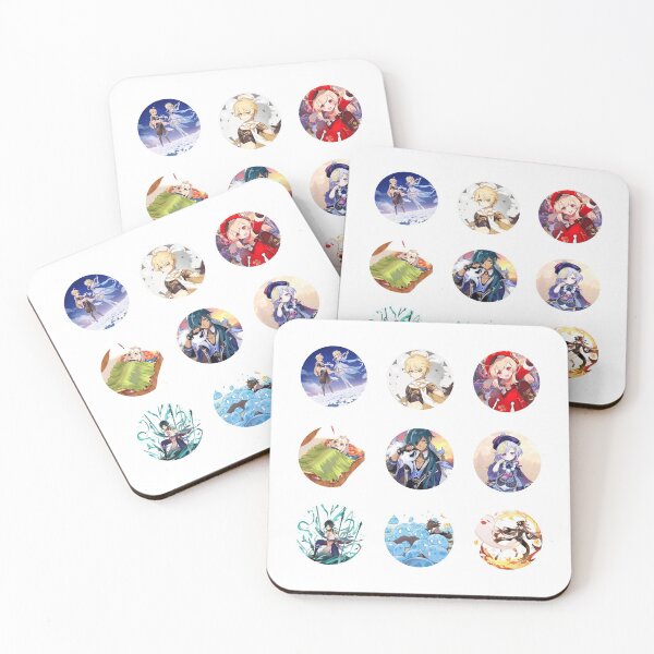 Item preview, Genshin Impact Sticker Set designed and sold by stickertopic.