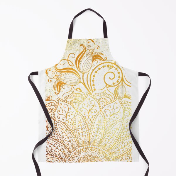 Item preview, Mandala - Golden brush designed and sold by aleibanez.