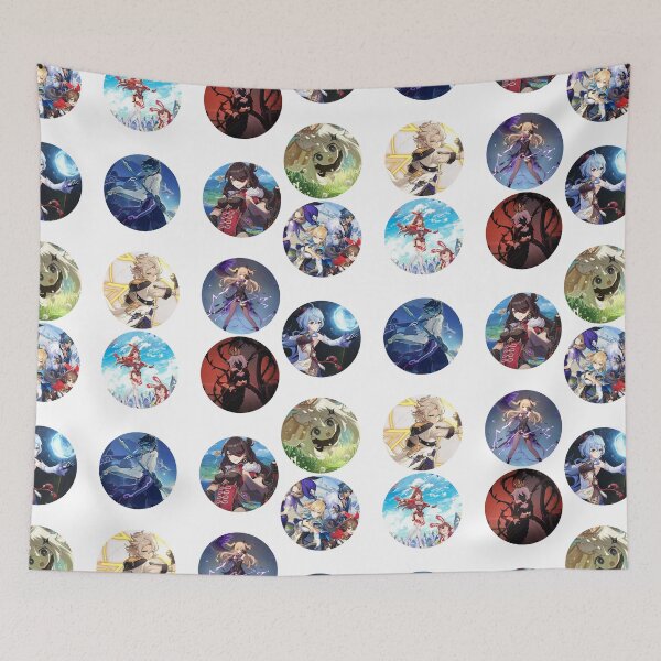 Item preview, Genshin Impact Sticker Set designed and sold by stickertopic.
