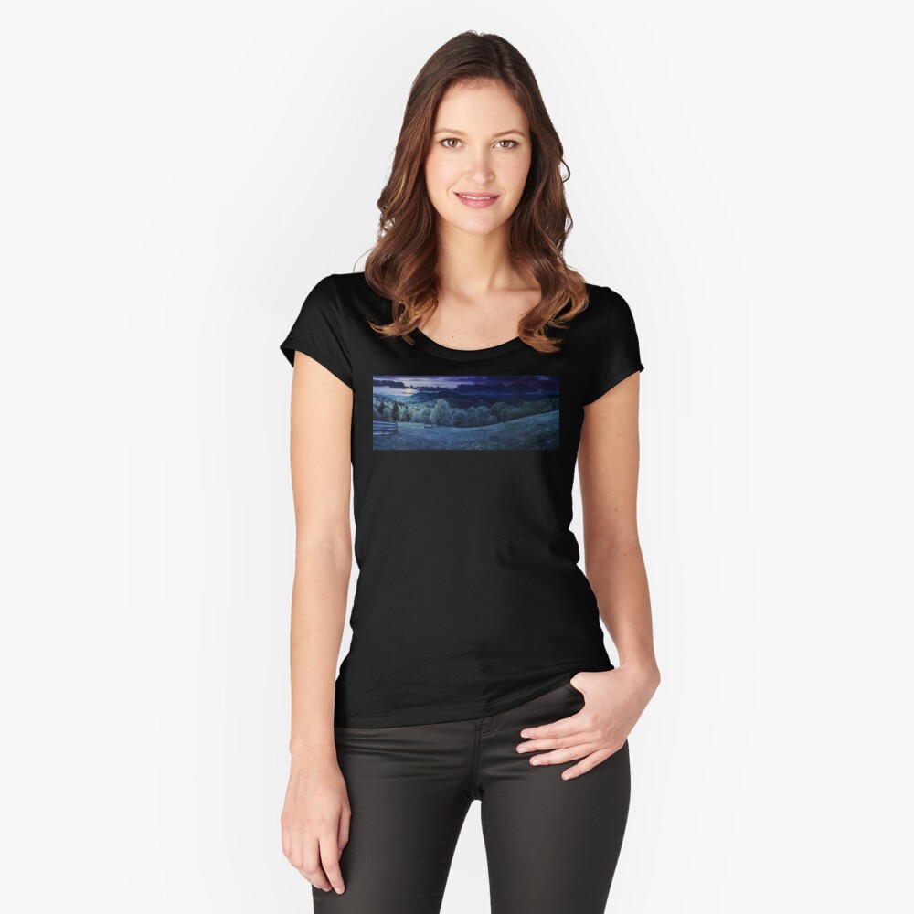 Item preview, Fitted Scoop T-Shirt designed and sold by mike-pellinni.