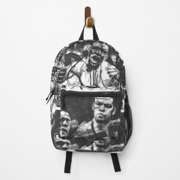 Item preview, Nate Diaz Black and White designed and sold by SavageRootsMMA.