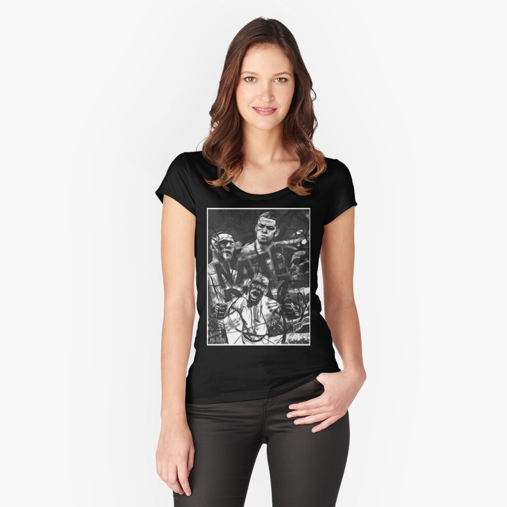 Item preview, Fitted Scoop T-Shirt designed and sold by SavageRootsMMA.