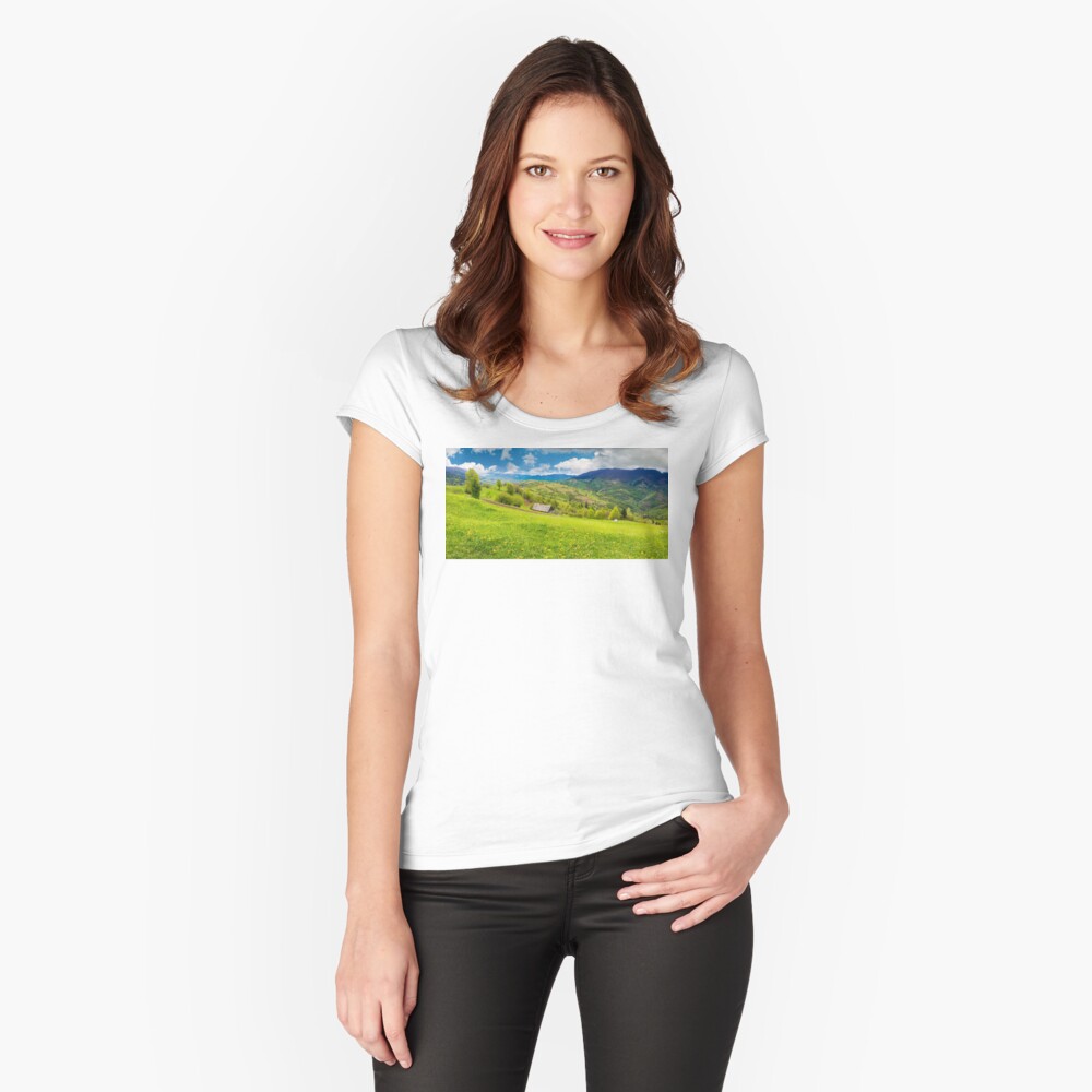 Item preview, Fitted Scoop T-Shirt designed and sold by mike-pellinni.