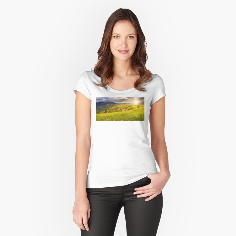 Item preview, Fitted Scoop T-Shirt designed and sold by mike-pellinni.