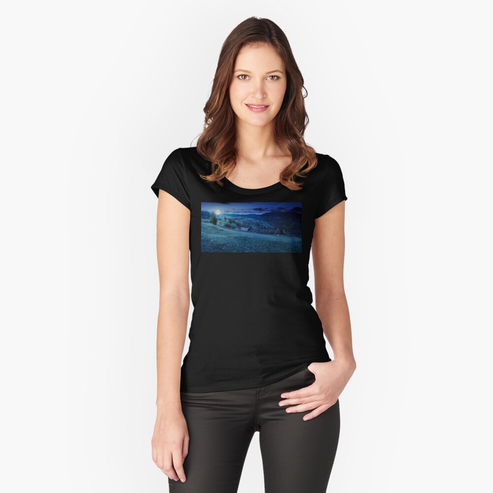 Item preview, Fitted Scoop T-Shirt designed and sold by mike-pellinni.
