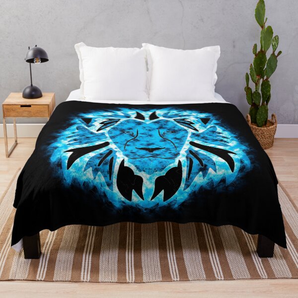 Item preview, Blue neon lion designed and sold by SpiliVili.