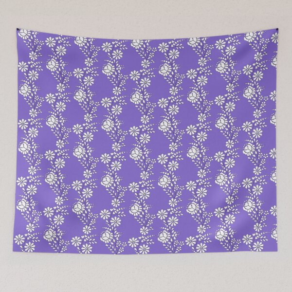 Item preview, Angular black&white hungarian flower pattern designed and sold by Chino20.
