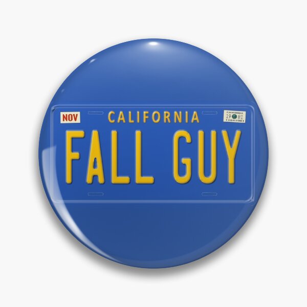 Item preview, Fall Guy - Plate California 81 designed and sold by tragbar.