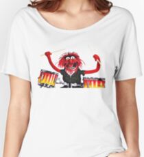 Animal Drummer Women's Relaxed Fit T-Shirt
