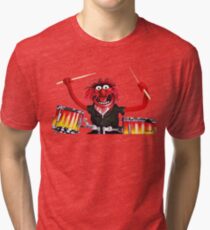 Tierschlagzeuger Vintage T-Shirt