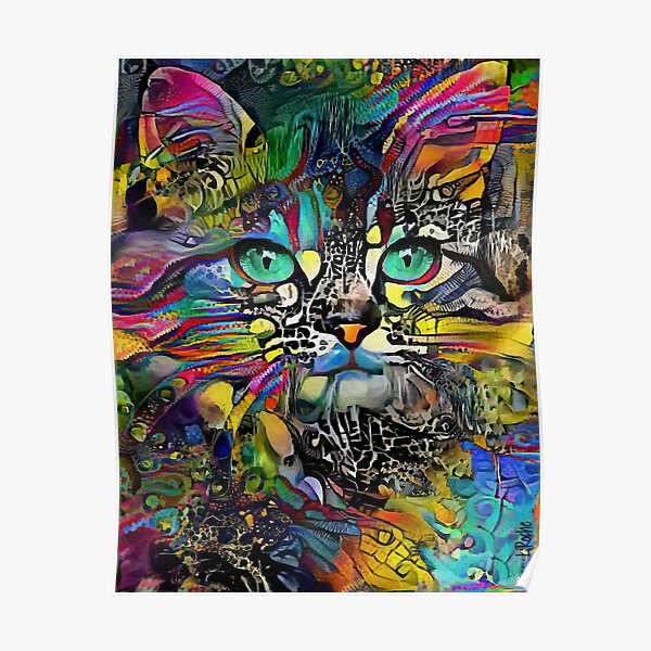 Chat Chaton Posters Redbubble