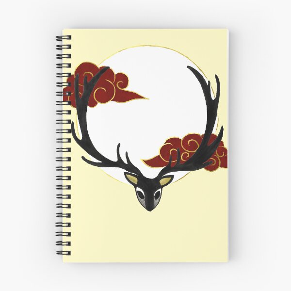 Item preview, The Deer Mother (red clouds) designed and sold by Meshyma.