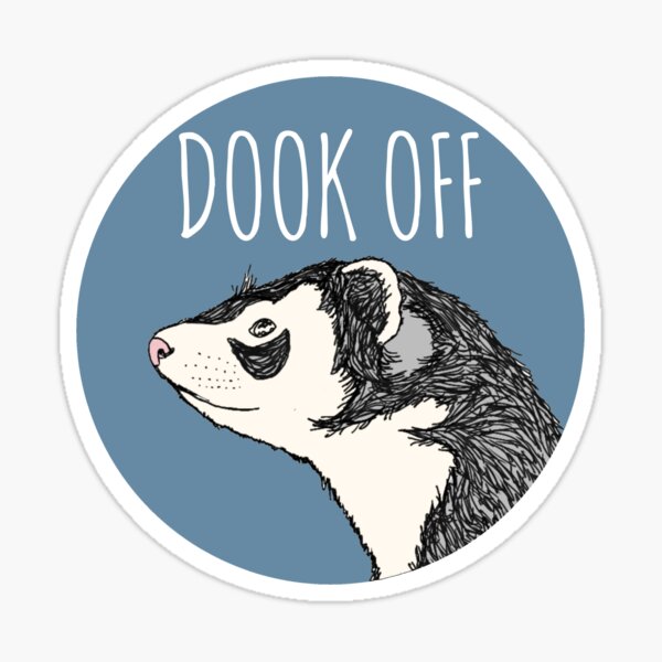 Jack - Dook Off Sticker Sticker