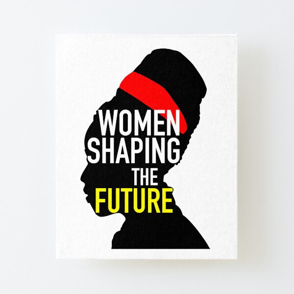 Amanda Gorman: Women Shaping The Future Canvas Mounted Print