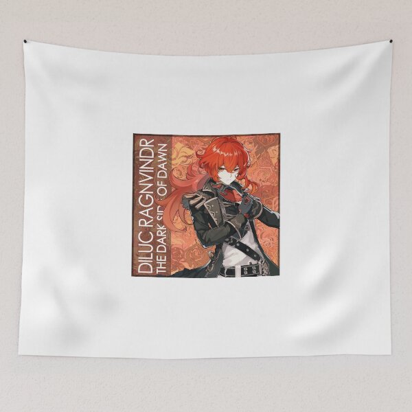 Item preview, Diluc Genshin Impact designed and sold by dudu-inpajamas.