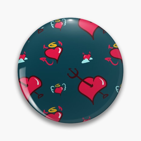 Item preview, Angelicly devilish hearts designed and sold by IDIVAGANTE.