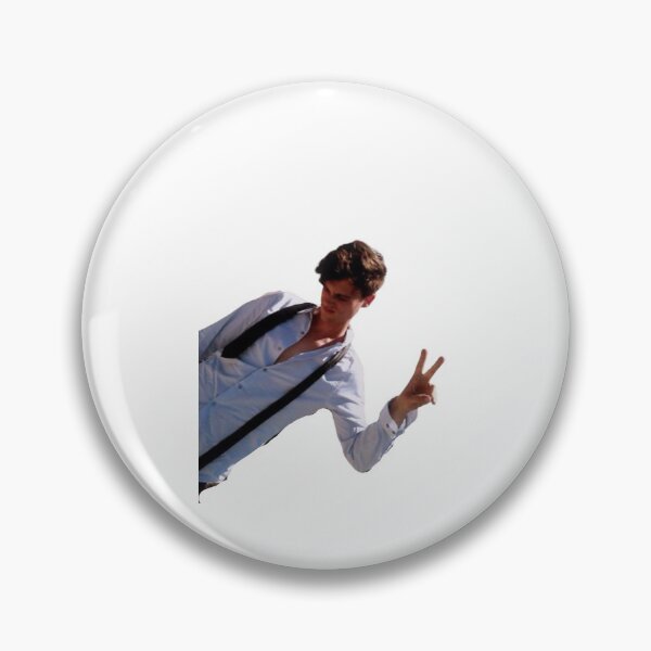 Item preview, matthew gray gubler peace sign sticker designed and sold by q-carroll.