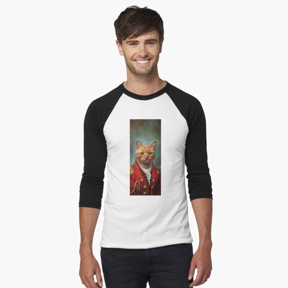 Aperçu de l'œuvre T-shirt baseball manches ¾ créée et vendue par Ldarro.