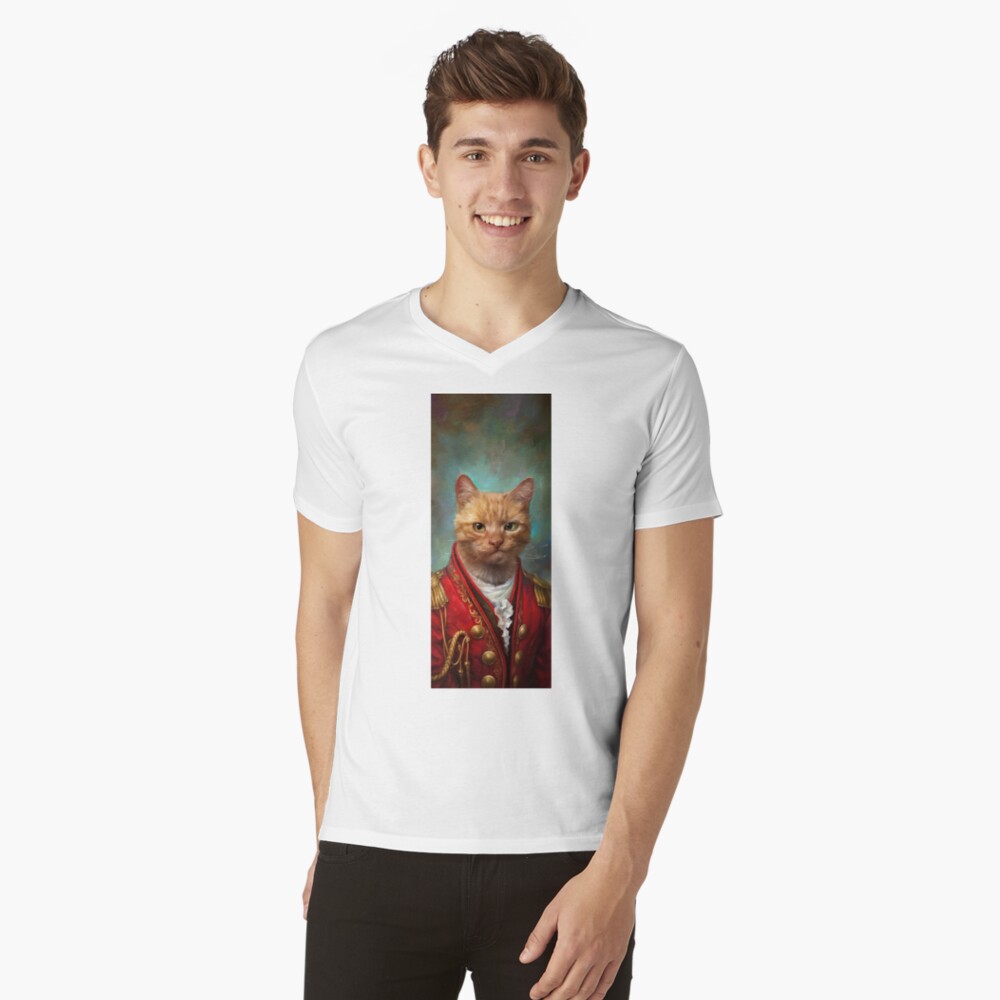 Aperçu de l'œuvre T-shirt col V créée et vendue par Ldarro.