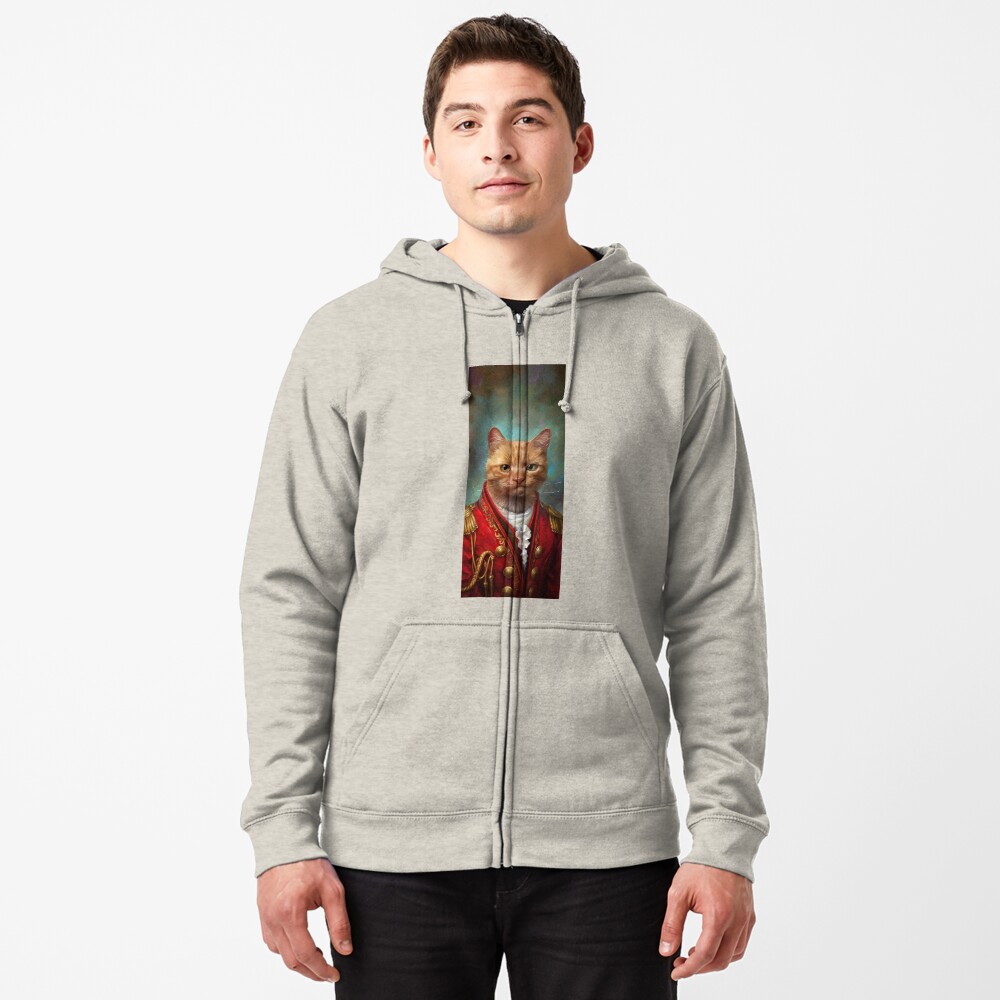 Aperçu de l'œuvre Veste zippée à capuche créée et vendue par Ldarro.