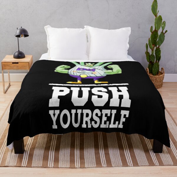 Item preview, Push Yourself Funk Up Fennel Double Bicep Bodybuilder designed and sold by ProjectX23.